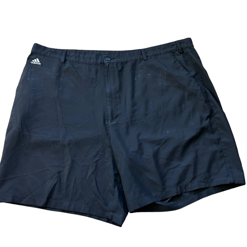 Adidas Climalite men’s shorts sz 50 black Flat front